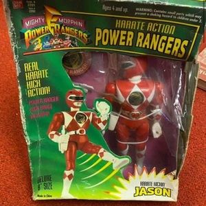 Collectible Power Ranger Red figure
